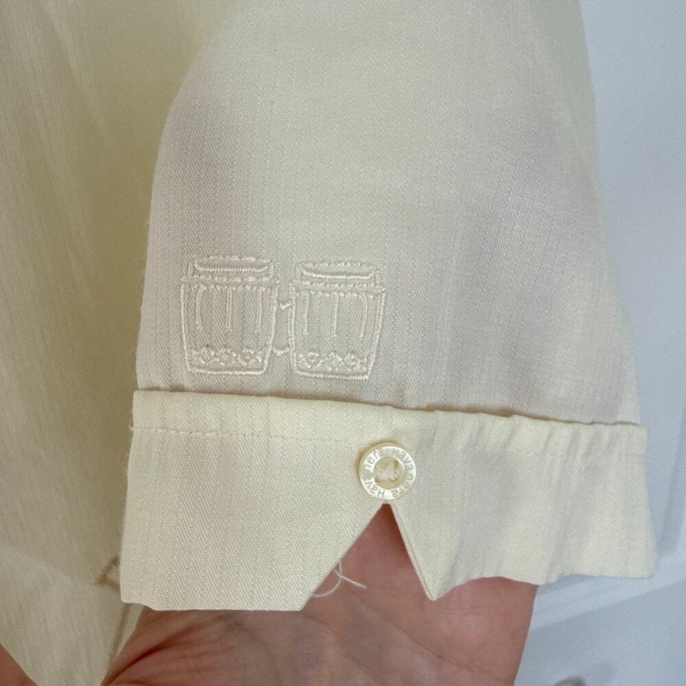 The Havanera Co Embroidered Button Up Shirt Size L - Picture 10 of 16